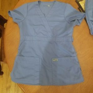 4 Women's Grey's Anatomy Scrubs Tops